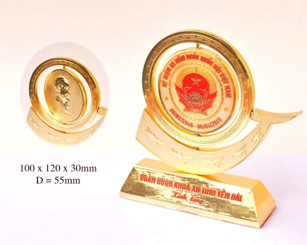 Kỷ niệm chương bằng đồng - Công Ty TNHH Thương Mại Và Dịch Vụ Việt Phát Honor<br>(Quà Tặng Việt Phát)